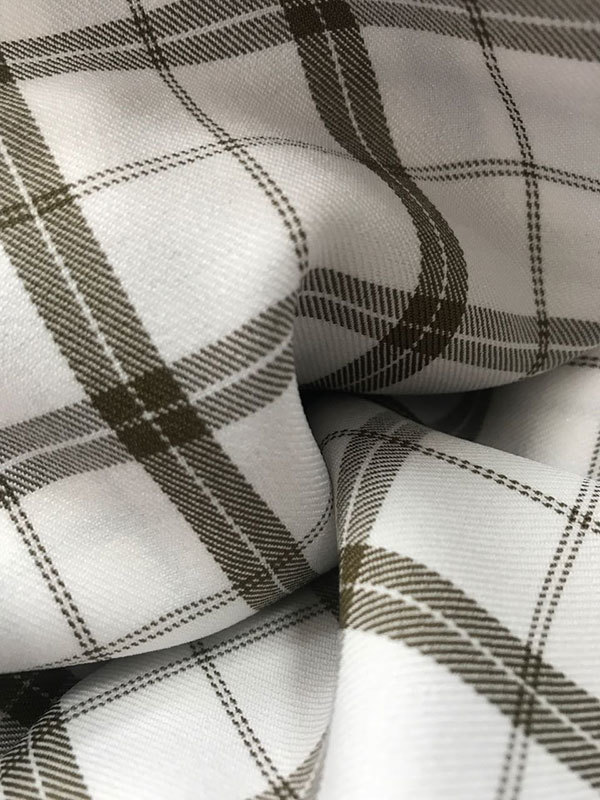 SL001034;93/7 POLY/SPAN ( YARN DYE)